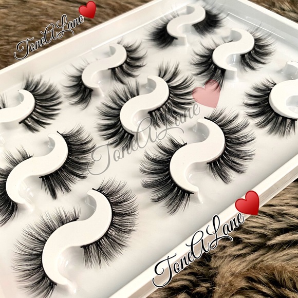 Mink Eyelashes Lashes 8d Eyelashes Lashes fluffy - Picture 2 of 3